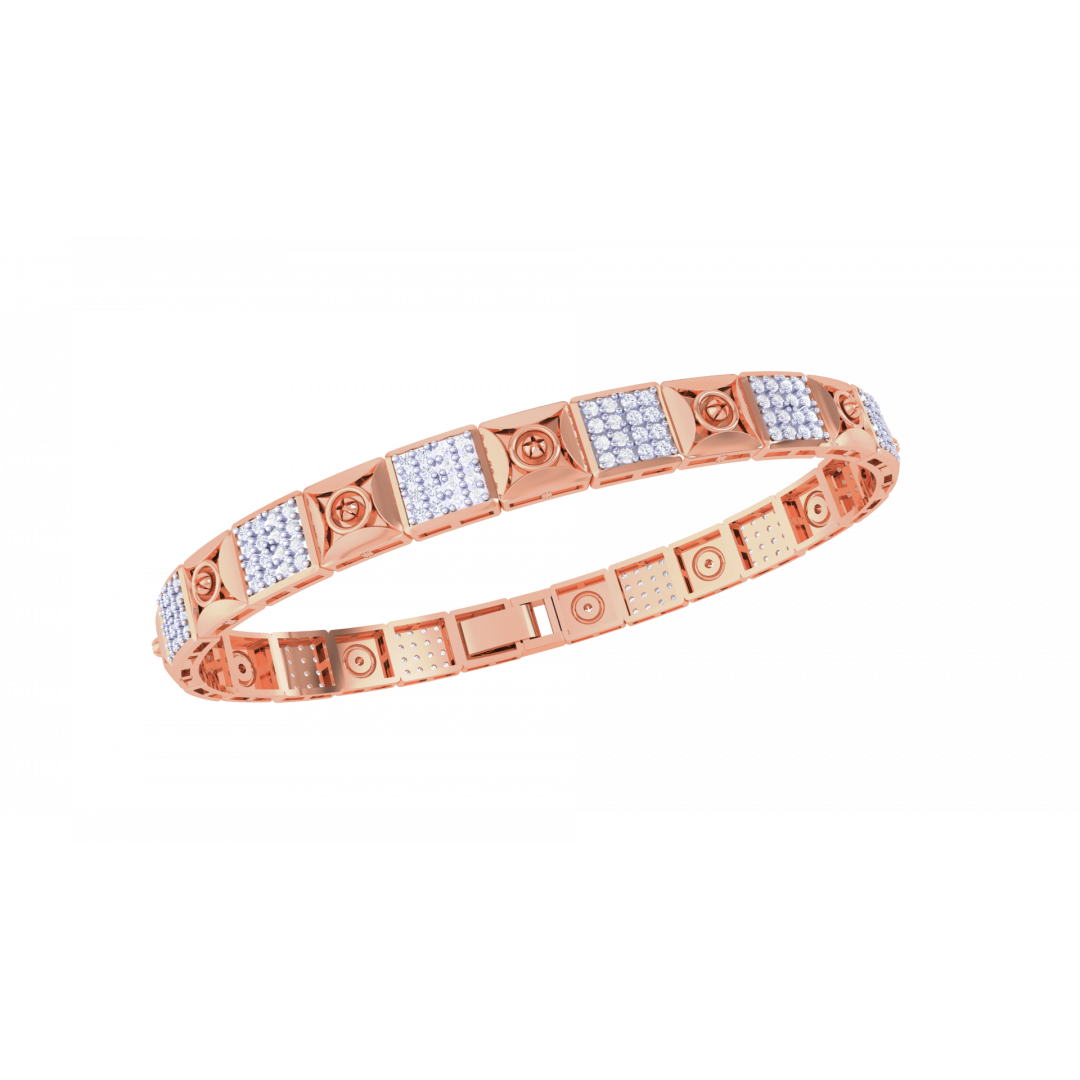 Lewis Rose Gold Bracelet