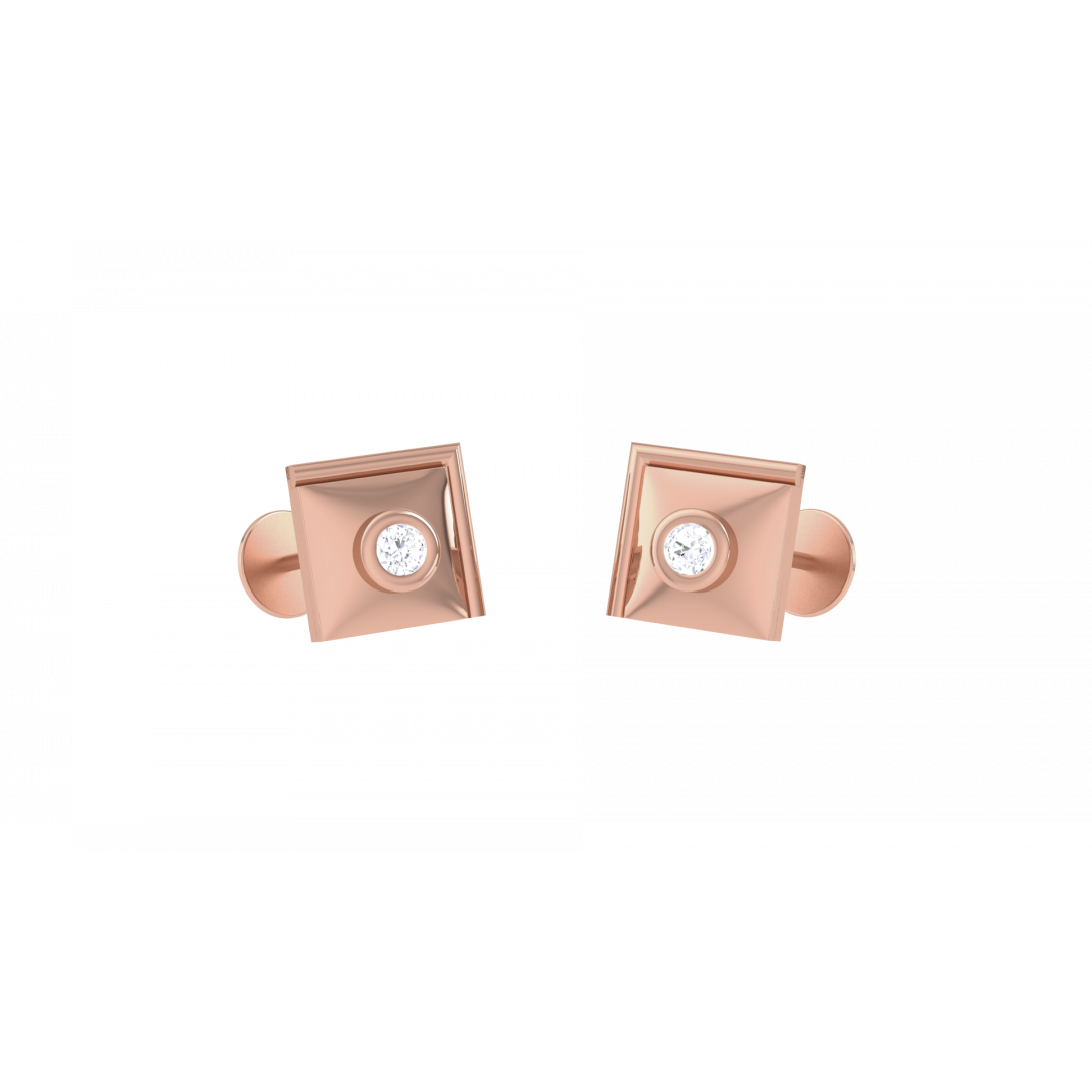 Square Rose Gold Tops