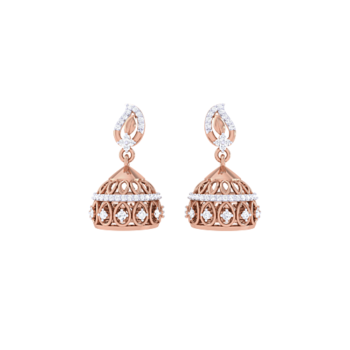 Zoomka Rose Gold Earrings