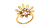 Diamond SunFlower Ring
