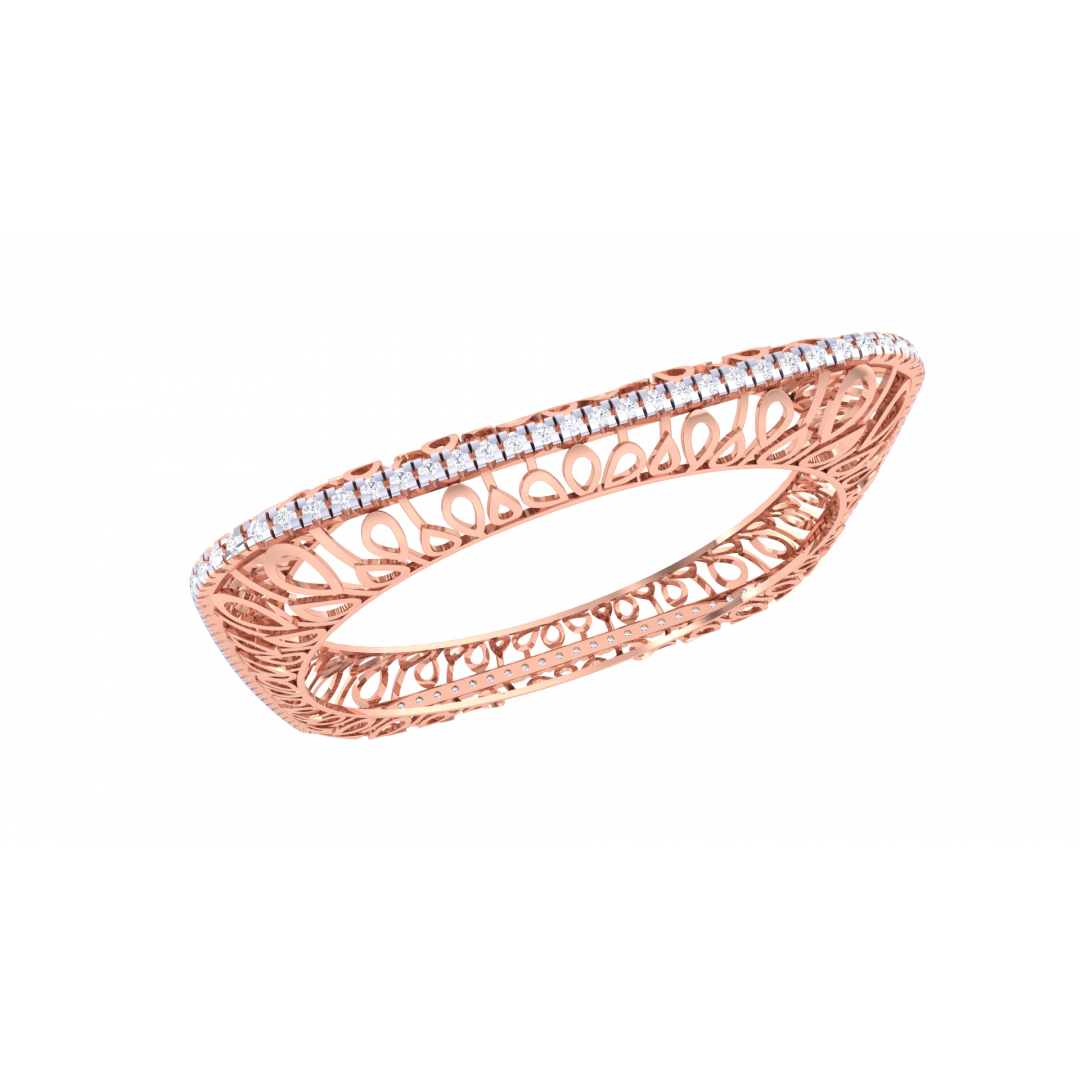 Valentina Rose Gold Bangles 