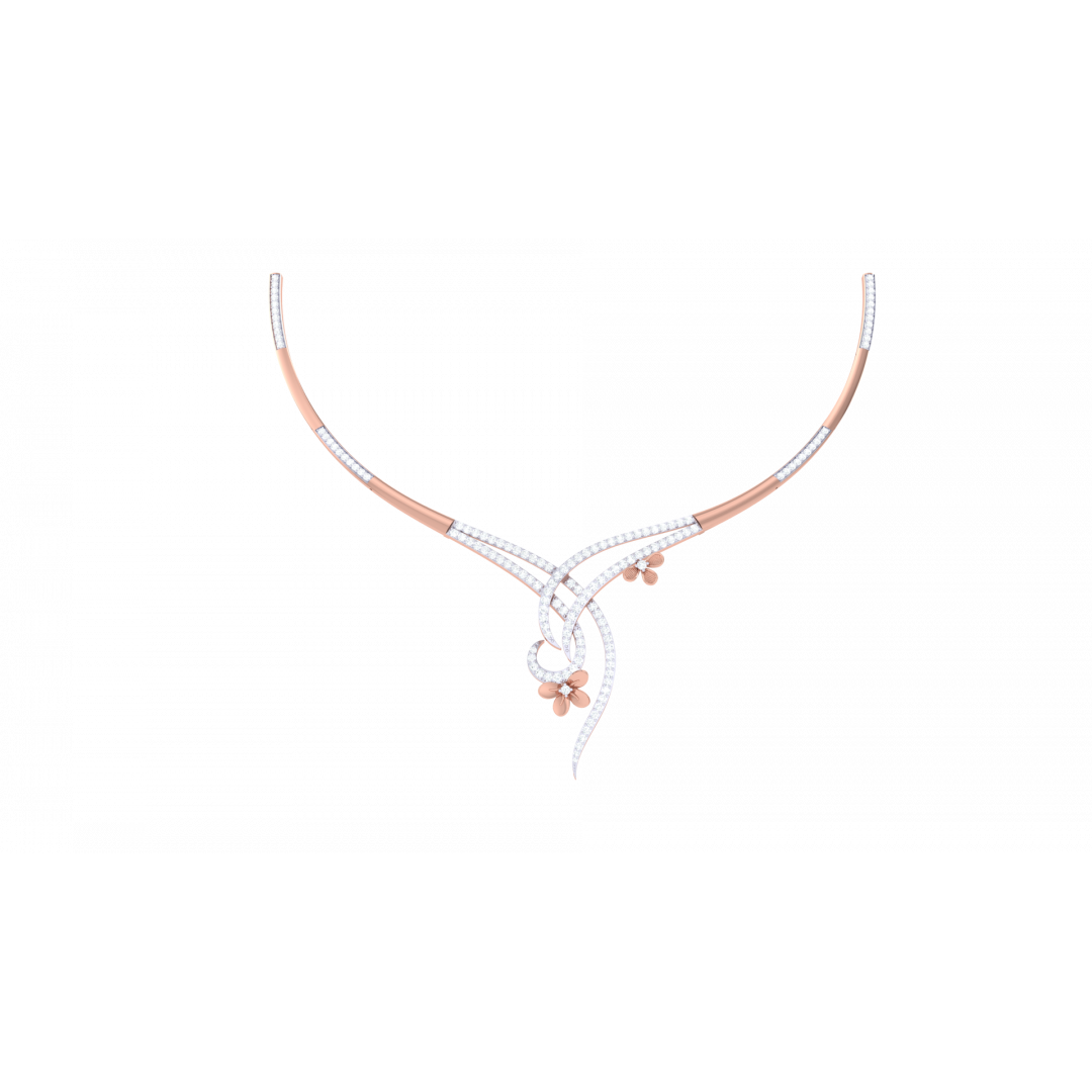 Kaia Rose Gold Necklace 