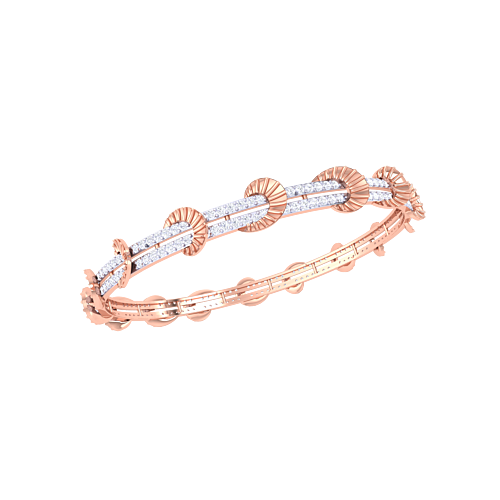 Amalia Rose Gold Bangles 