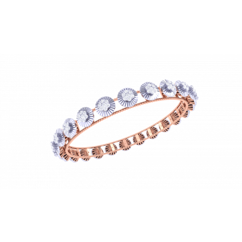 Blanca Rose Gold Bangles 
