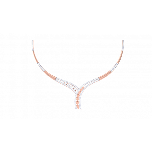 Mayra  Rose Gold Necklace 