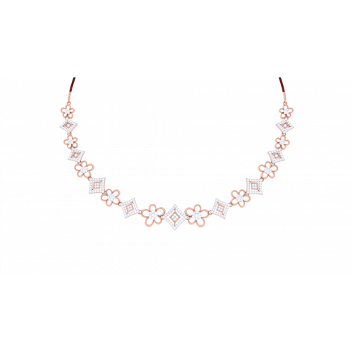 Navya Rose Gold Necklace 