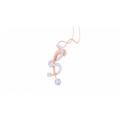 Emiko Rose Gold Pendant 