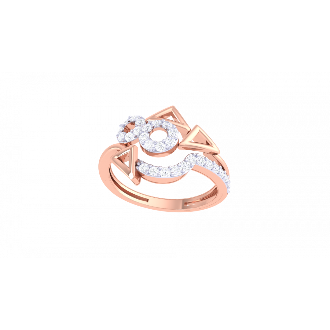 Chika Rose Gold Ring