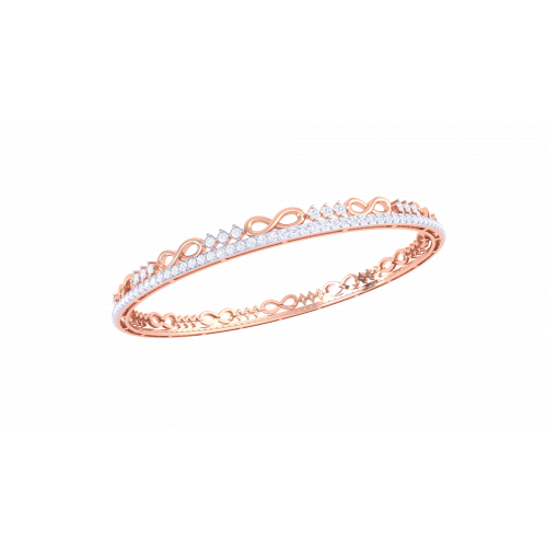 Alisa Rose Gold Bangles 