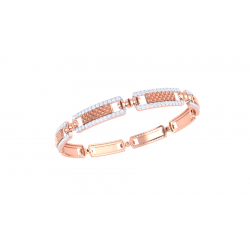 Nicole Rose Gold Bangles 