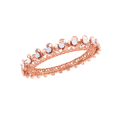 Lilly Rose Gold Bangles 