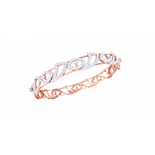 Luisa Rose Gold Bangles 