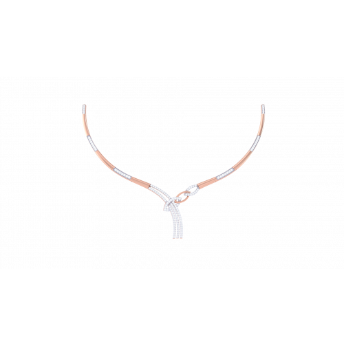 Darpanika Rose Gold Necklace 