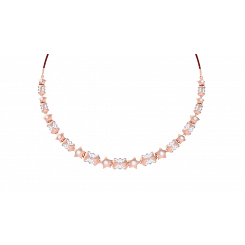Chitrangi Rose Gold Necklace 