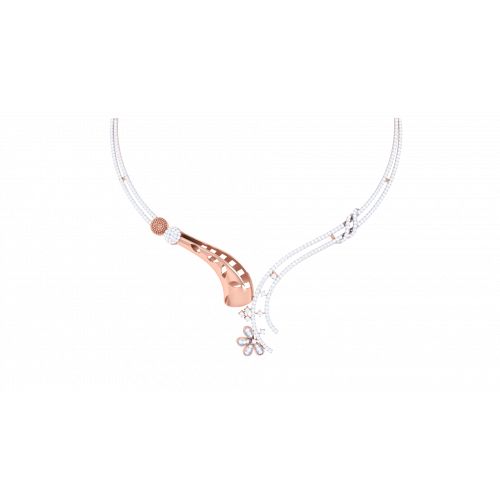 Ishita Rose Gold Necklace 