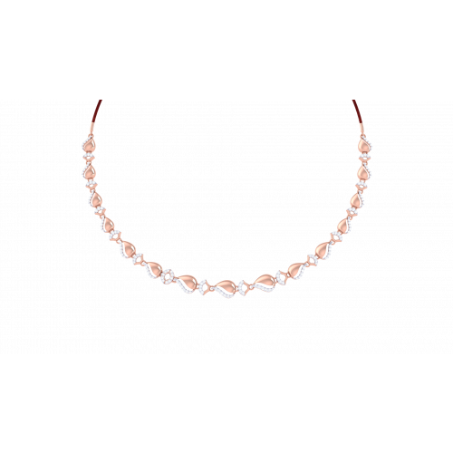 Zanisha Rose Gold Necklace 