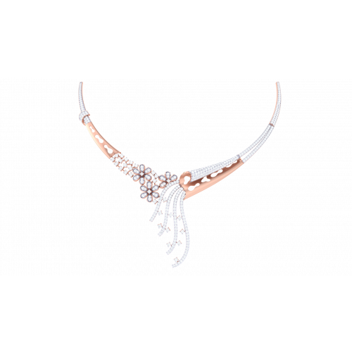 Hiya Rose Gold Necklace