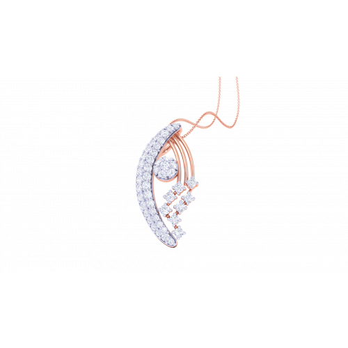 Akiara Rose Gold Pendant  