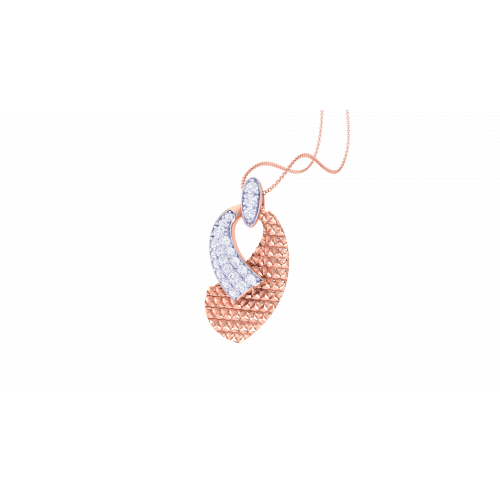 Dino Rose Gold Pendant